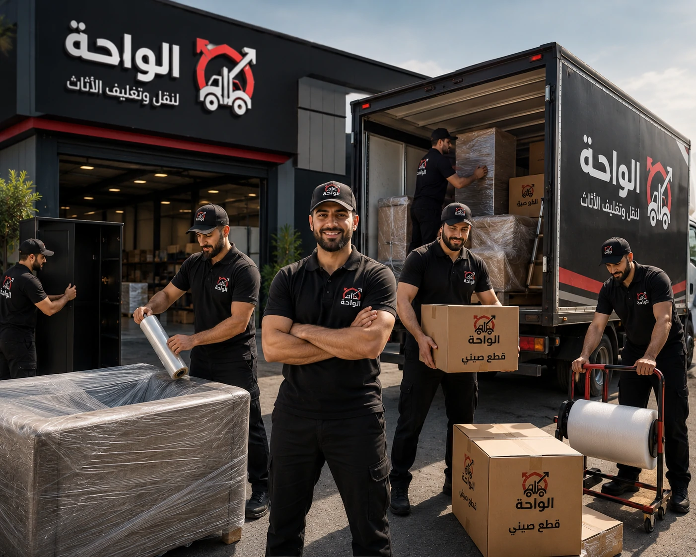 شركة الواحة لنقل الأثاث